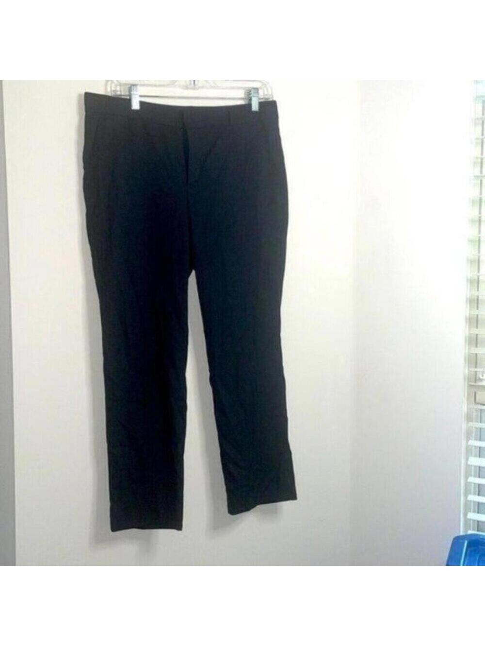 Banana Republic Black Avery Trouser Pants Work Office Career
